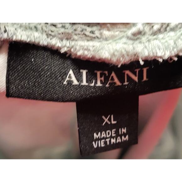 Alfani Wide Leg Plazzo Pants Women's Size XL Green Plaid High-Rise 36WX29L NWT - Picture 6 of 8